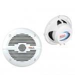 Coppia casse Boss Marine bianche 150W