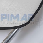 Tendalino 3 archi in alluminio 180x170x140 diam.25mm grigio