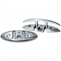 Bitta inox abbattibile con viti 200mm