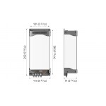 Carica batterie SBC 250NRG PLUS FR 12A 12V 2 uscite