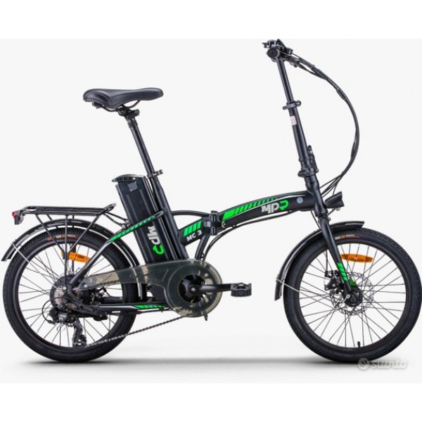 NEW MPR MC III BLACK AND GREEN E-BIKE NEW MPR MC III BLACK AND GREEN E-BIKE