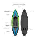 Kayak gonfiabile biposto 347x80x35 cm
