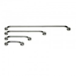 Maniglia corrimano tienitibene in acciaio inox 316 lucidato a specchio con viti 560mm