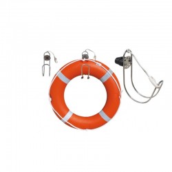 Porta salvagenti in acciaio inox standard