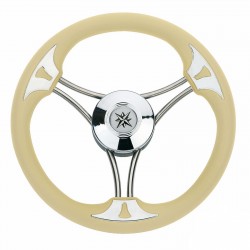 Volante a tre razze avorio