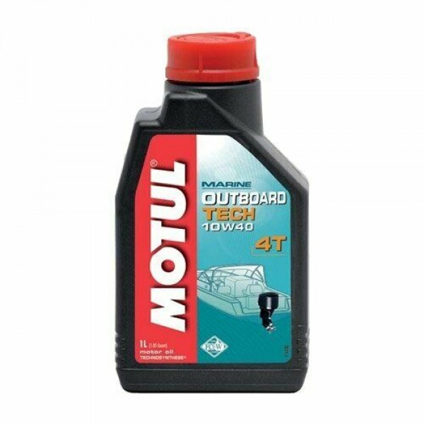 Olio motore per fuoribordo benzina 4T 10W40 1LT.