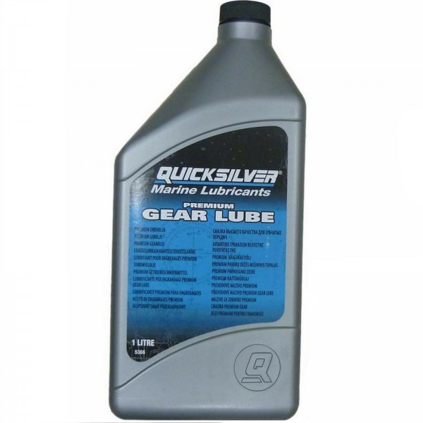 Olio piede quicksilver premium gear lube 80w90 sae 1lt