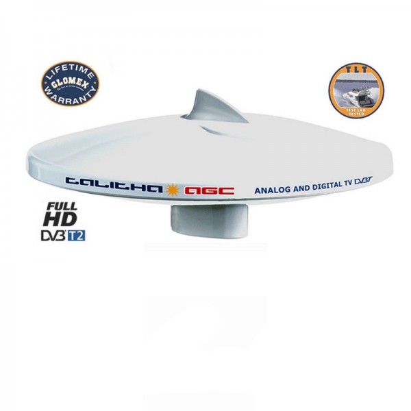 Antenna tv glomex talitha agc omnidirezionale per digitale terrestre