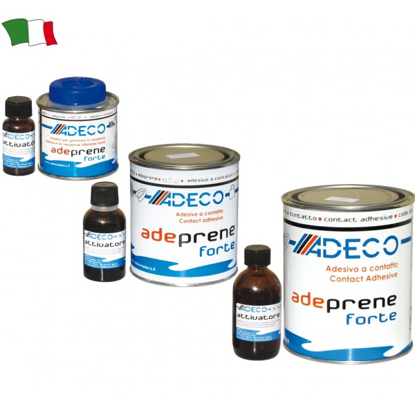 Colla per battelli pneumatici in neoprene e adeprene + attivatore