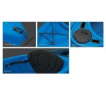 Kayak canoa pimar 10004 blue da 305 cm + 1 gavone + 1 pagaia + 1 seggiolino sport 