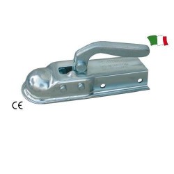 Gancio traino omologato universale per rimorchio carrello 