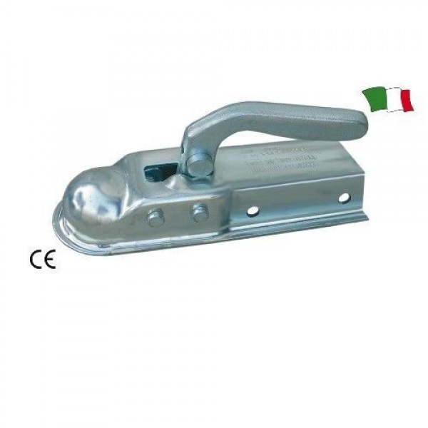 Gancio traino omologato universale per rimorchio carrello Gancio traino omologato universale per rimorchio carrello
