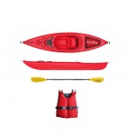 Kayak canoa pimar da 305 cm + 1 gavone + 1pagaia + 1 seggiolino sport + giubbotto di salvataggio