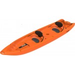 Kayak 2 posti - canoa da 340 cm ARANCIONE + 2 pagaie + 2 seggiolini sport biposto Kayak 2 posti - canoa da 340 cm ARANCIONE + 2 pagaie + 2 seggiolini sport biposto