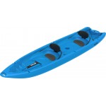 Kayak 2 posti - canoa da 340 cm BLU + 2 pagaie + 2 seggiolini sport biposto Kayak 2 posti - canoa da 340 cm BLU + 2 pagaie + 2 seggiolini sport biposto