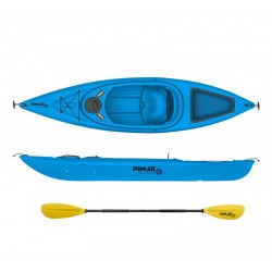 Kayak canoa pimar 10004 blue da 305 cm + 1 gavone + 1 pagaia + 1 seggiolino sport 