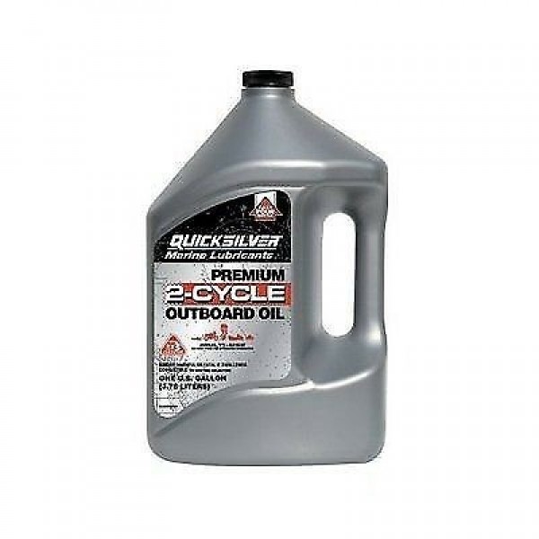 Olio miscela fuoribordo mercury- quicksilver premium 2t tcw3  4lt