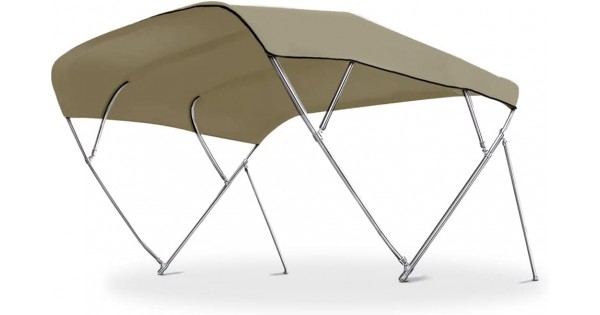 316 in Acciaio Inox 2 Pz 22mm Tubo Occhio cap + 2 Pz Morsetto Jaw Slide Barca Bimini Top/Canopy/Tendalino/Sun Shelter Raccordi