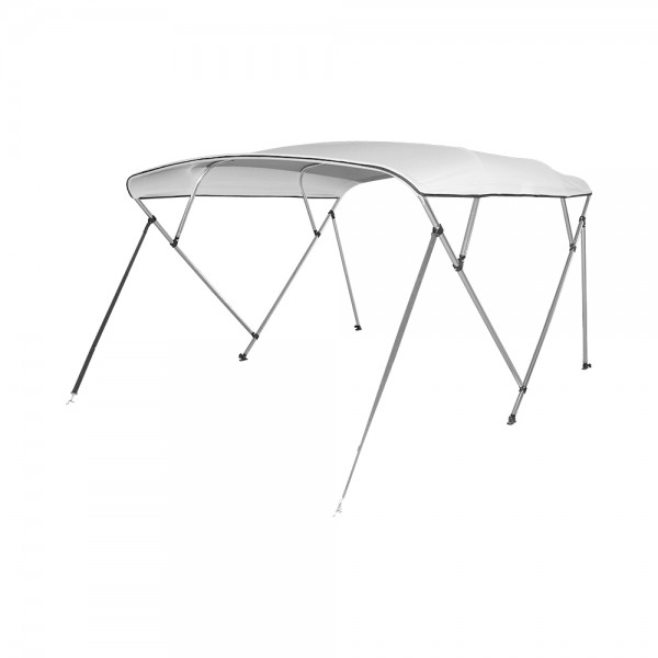 Tendalino 4 archi in alluminio 240x240x140 diam. 25mm biamco