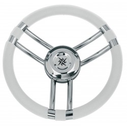 Volante a tre razze diam.35 bianco